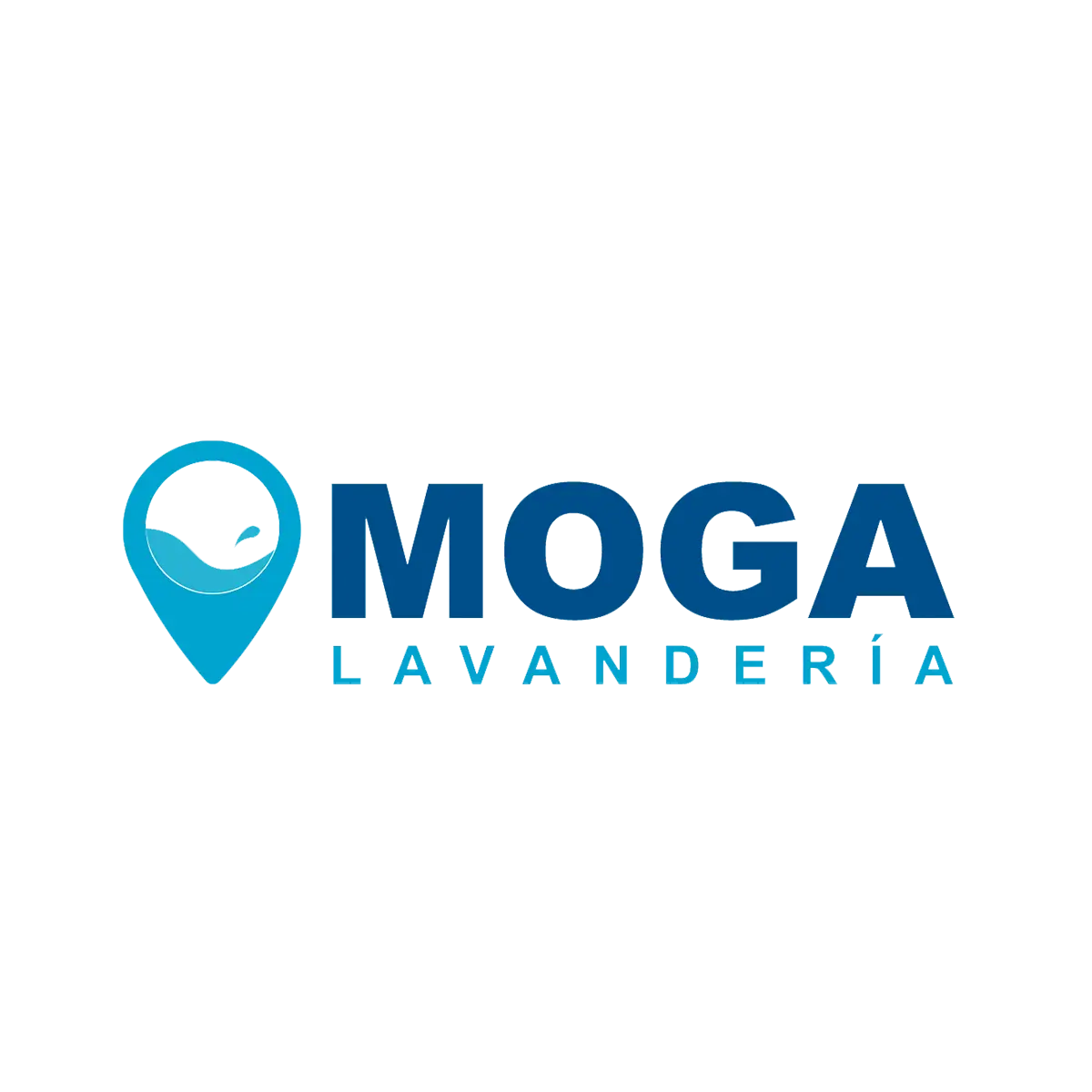 Logotipo de Moga Lavandería, cliente de Grupo Impabi