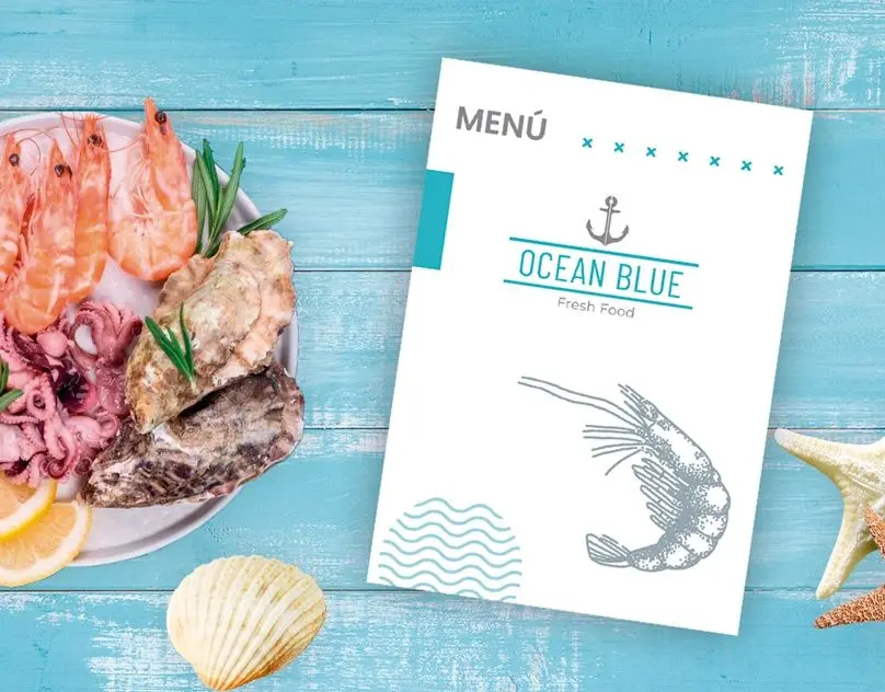 Ocean Blue: Identidad para marisquería