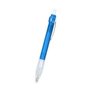 Bolígrafo de plástico Argos.
