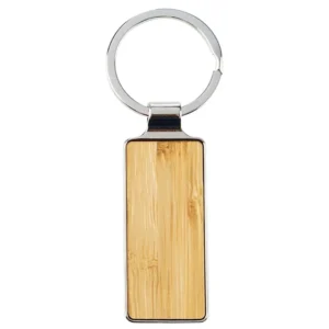 Llavero Rectangular Bamboo