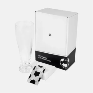 SET DE VASO Y DESTAPADOR SOCCER