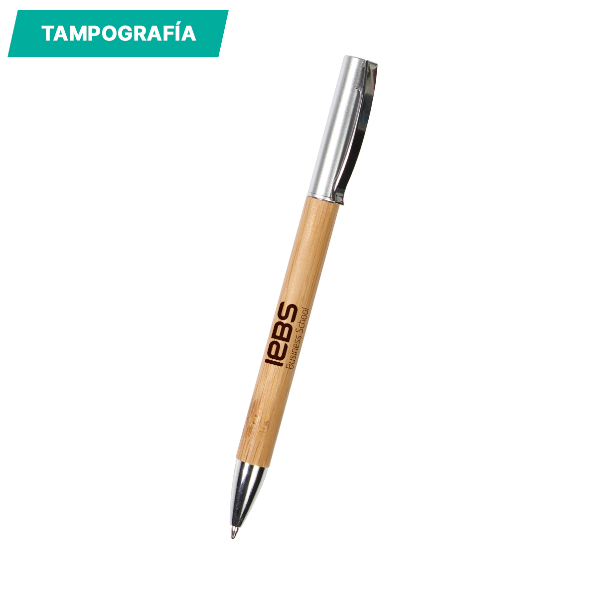 Bolígrafo de bambú Lorca. - Image 3